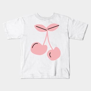 pink cherry Kids T-Shirt